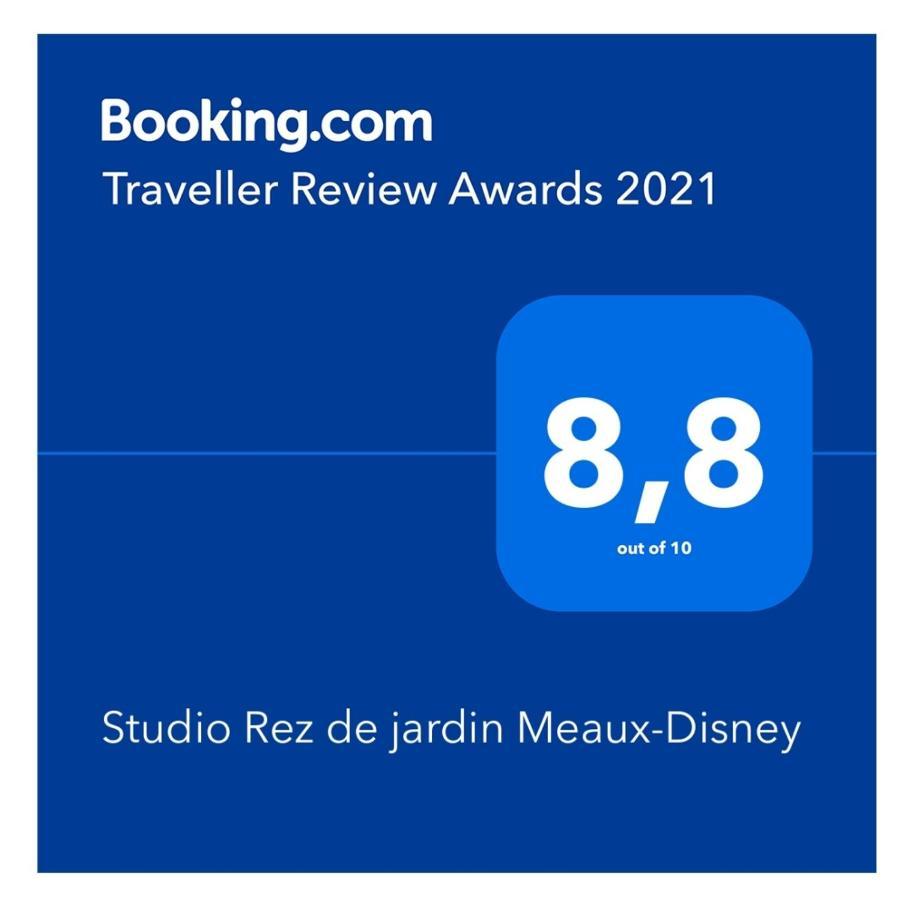 Studio Rez De Jardin Meaux-Disney Leilighet Eksteriør bilde